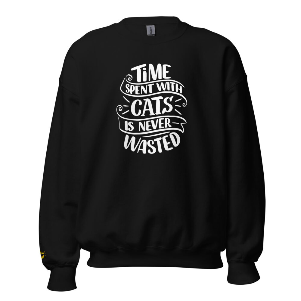 Cat Time Crewneck Sweater
