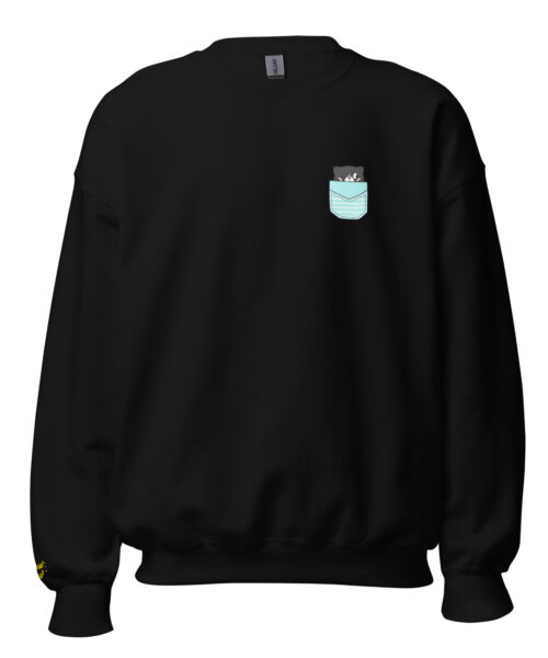Felpa Girocollo Mint Pocket Cutie