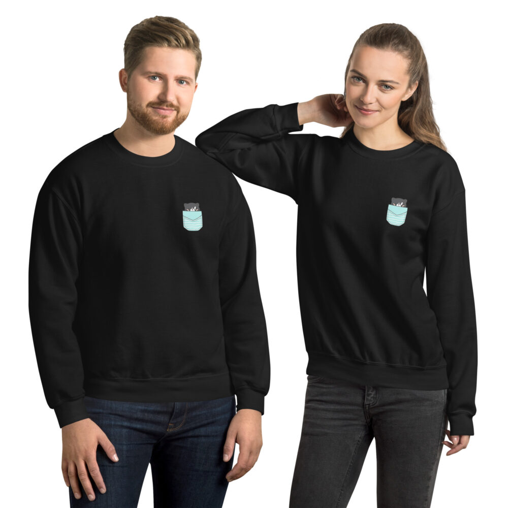 Felpa Girocollo Mint Pocket Cutie - immagine 2