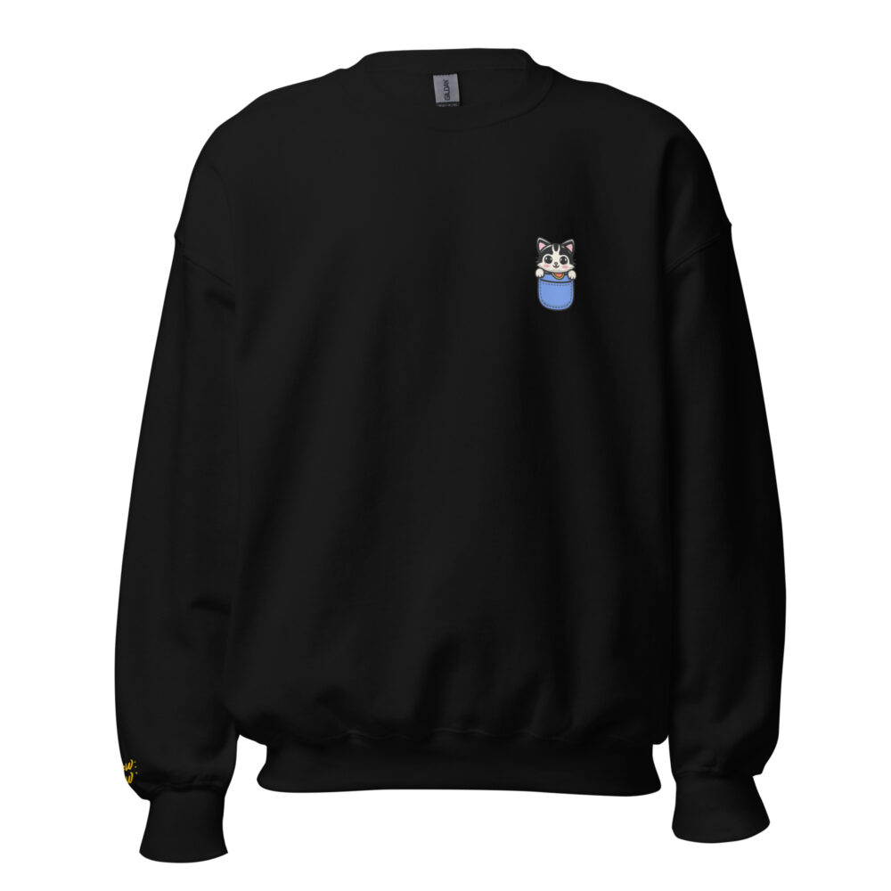 Felpa Girocollo Blue Pocket Pal
