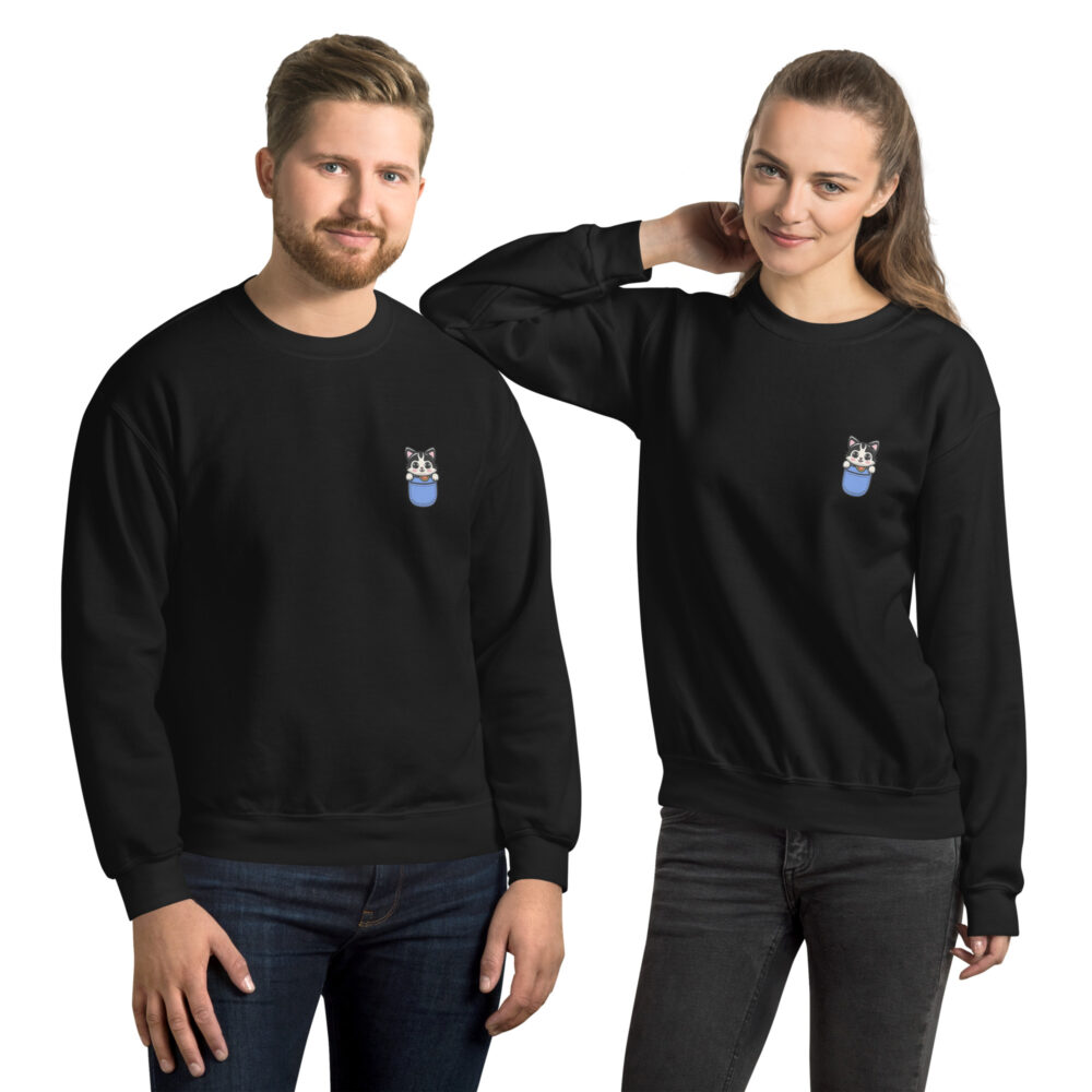 Felpa Girocollo Blue Pocket Pal - immagine 2