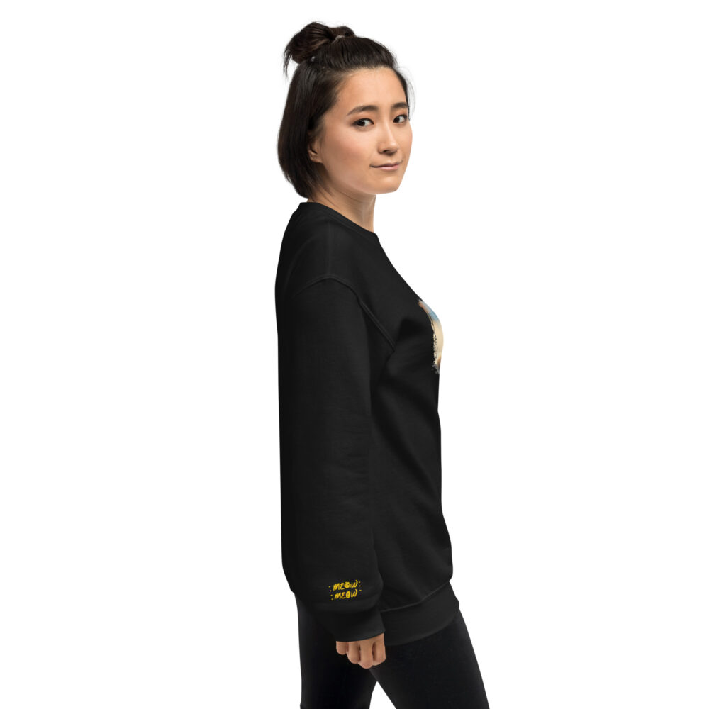 Golden Hour Aviator Cat Crewneck - immagine 3