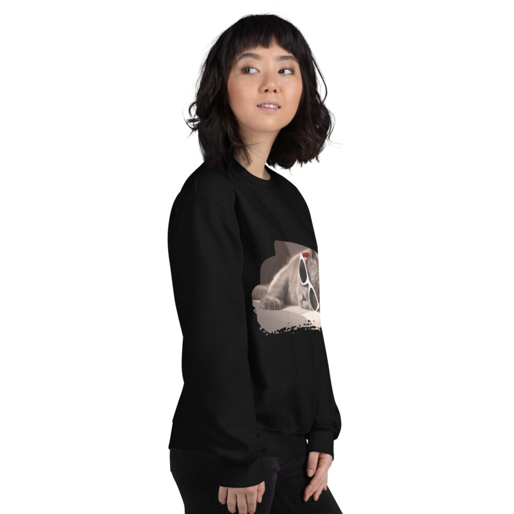 Stylish Cat Nap Comfort Crewneck - immagine 3