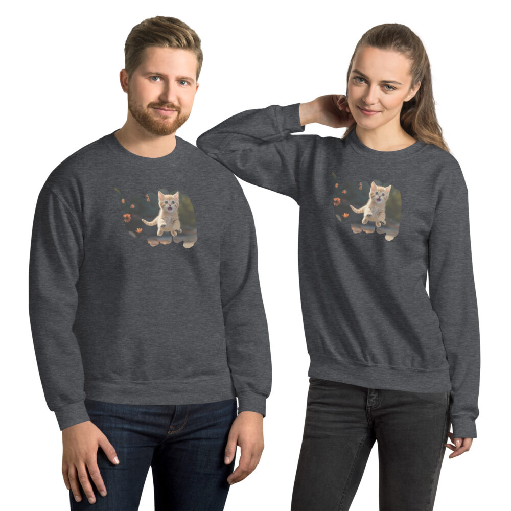 Flying Ginger Kitten Adventure Crewneck - immagine 15