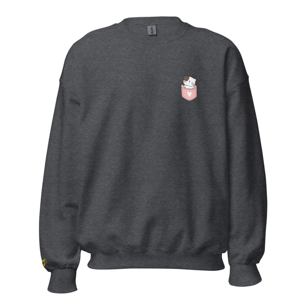 Felpa Girocollo Heart Pocket Kitty - immagine 44