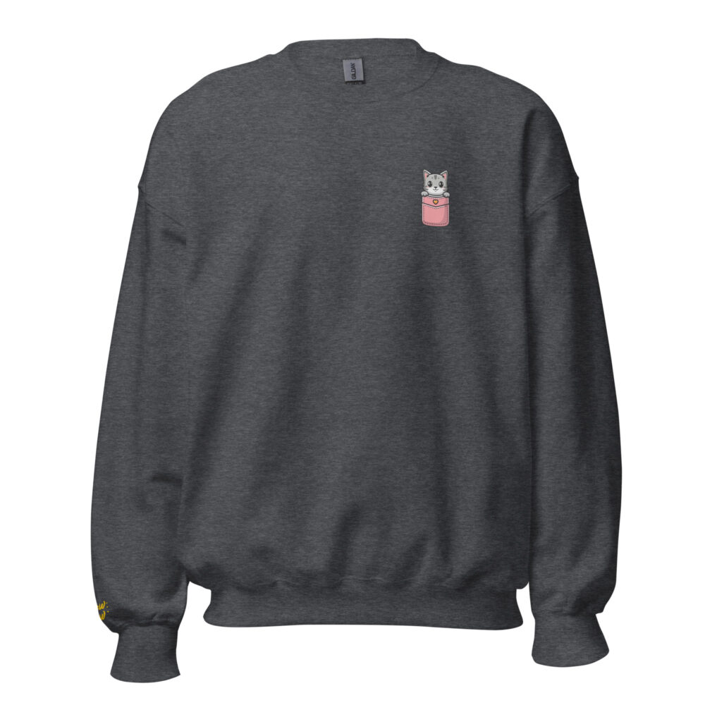 Felpa Girocollo Pink Pocket Kitty - immagine 44