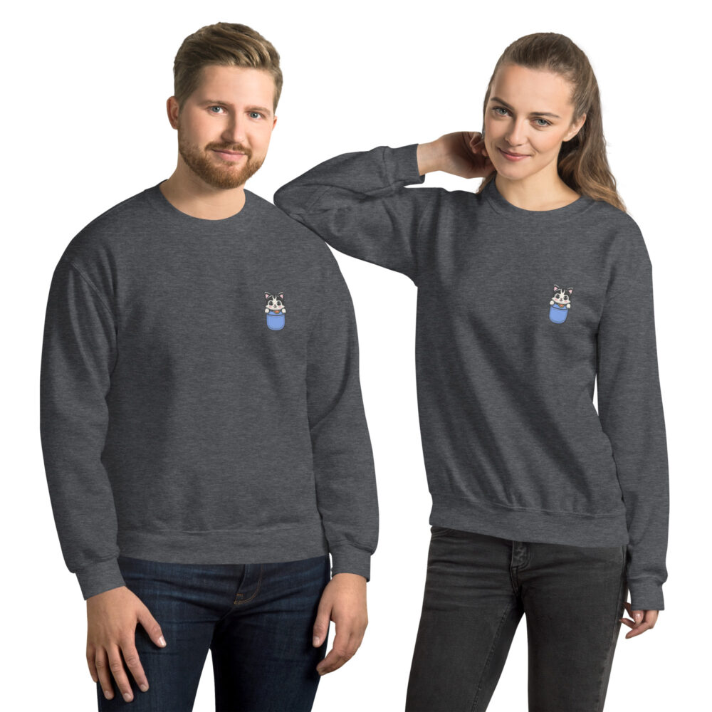 Felpa Girocollo Blue Pocket Pal - immagine 15