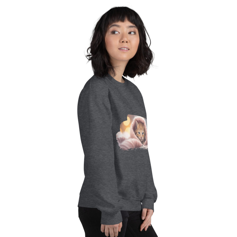 Cozy Blanket Kitten Comfort Crewneck - immagine 11