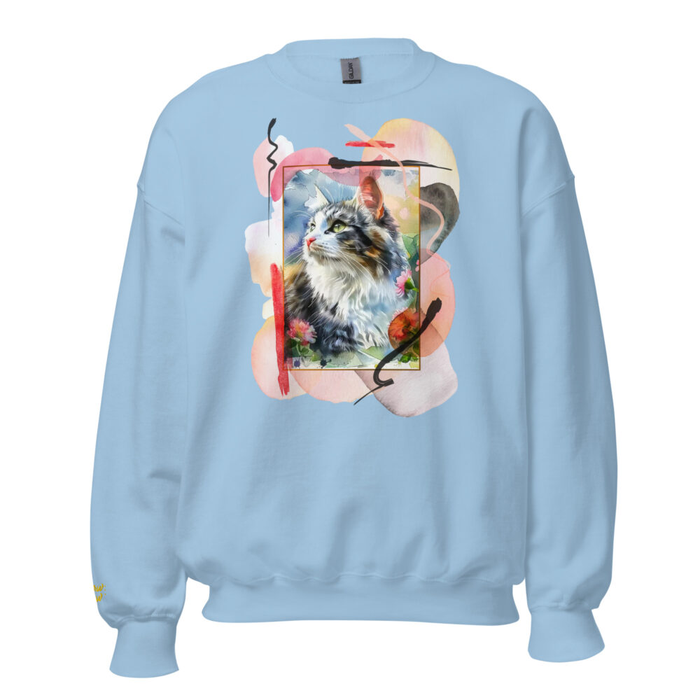 Felpa Girocollo Watercolor Queen - immagine 47