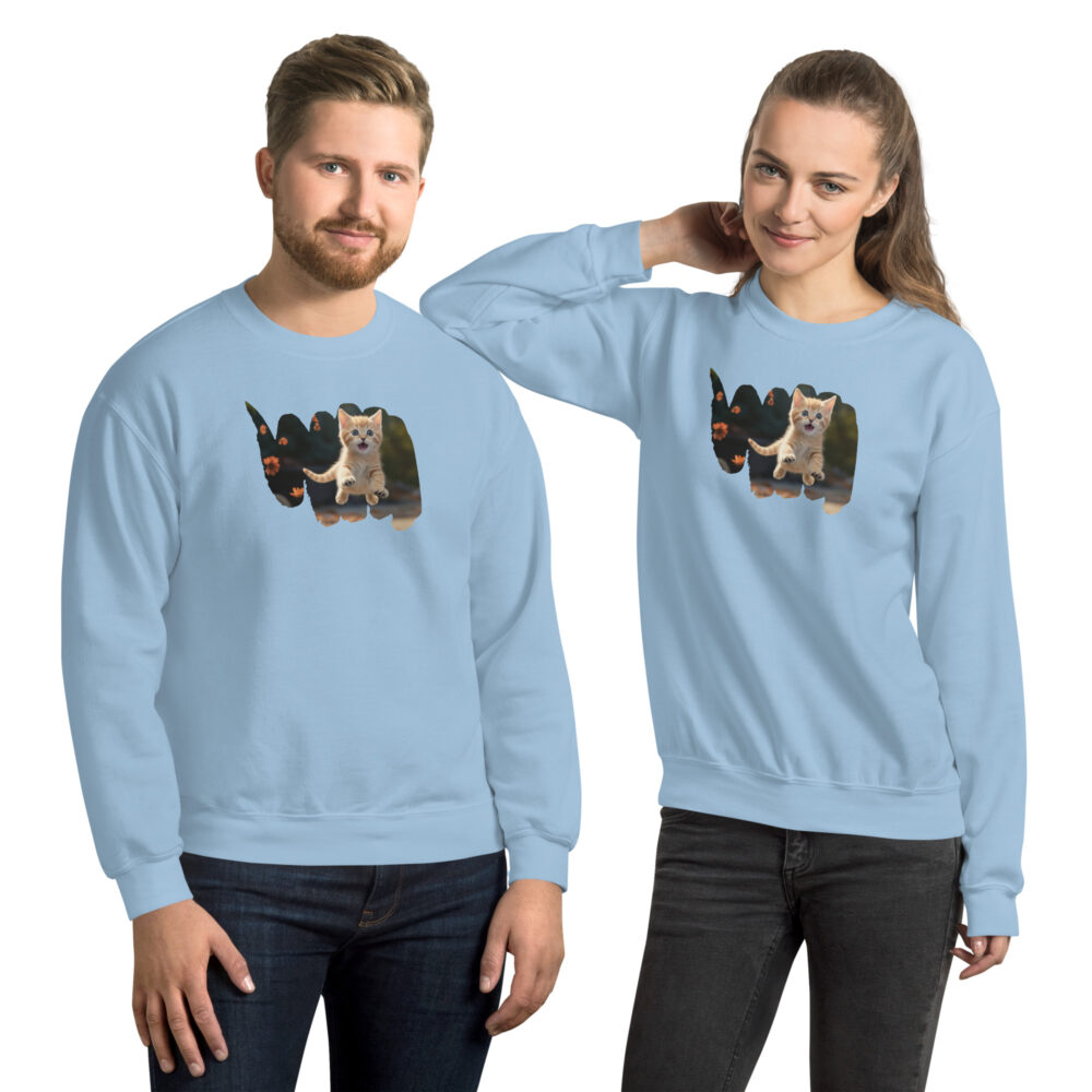 Flying Ginger Kitten Adventure Crewneck - immagine 18