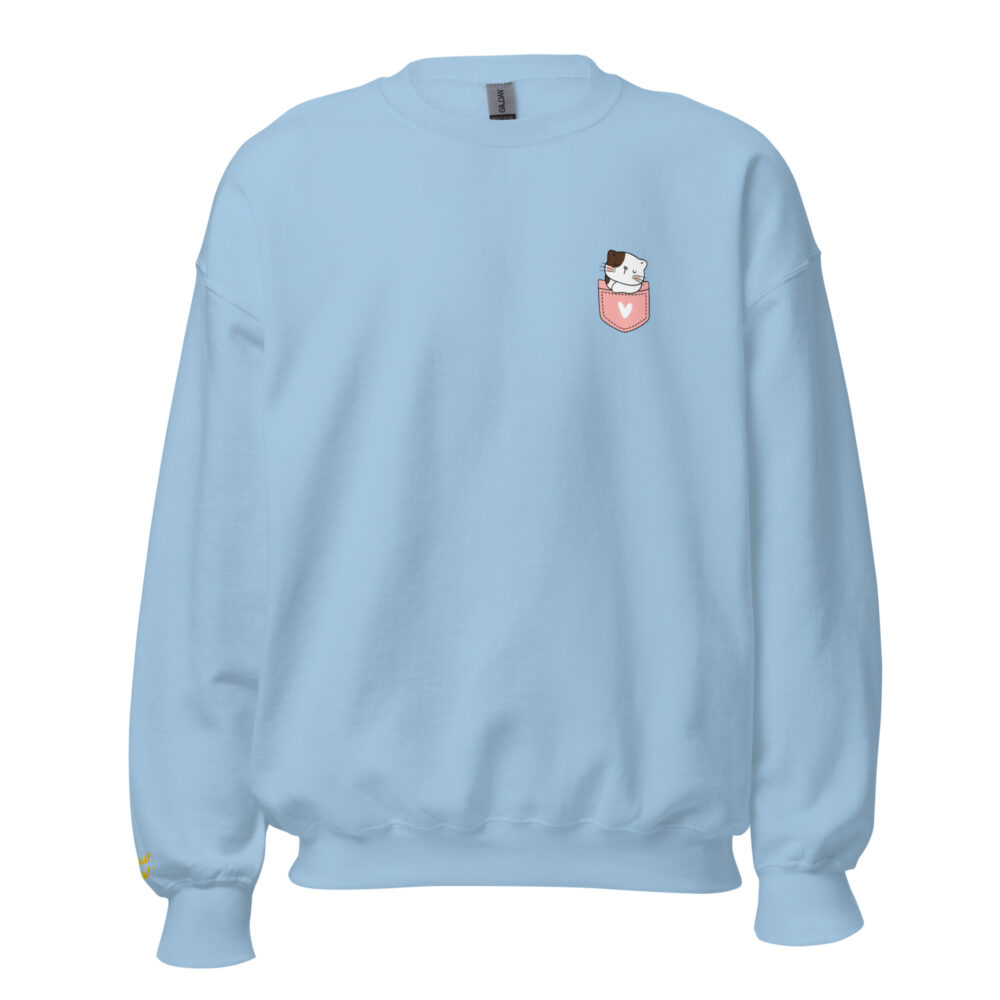Felpa Girocollo Heart Pocket Kitty - immagine 48