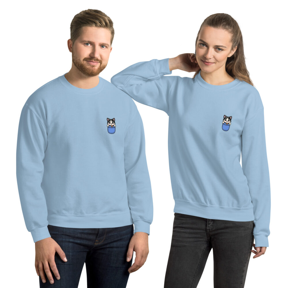 Felpa Girocollo Blue Pocket Pal - immagine 18