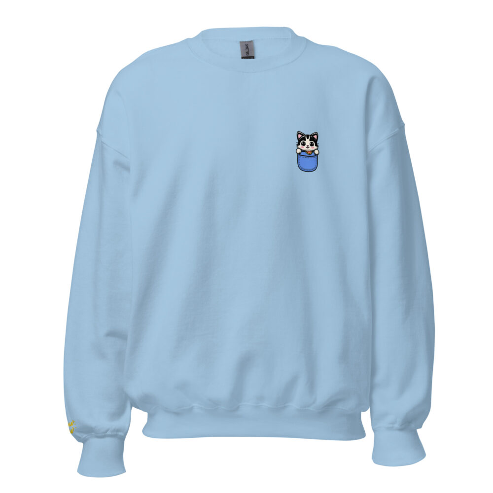 Felpa Girocollo Blue Pocket Pal - immagine 48