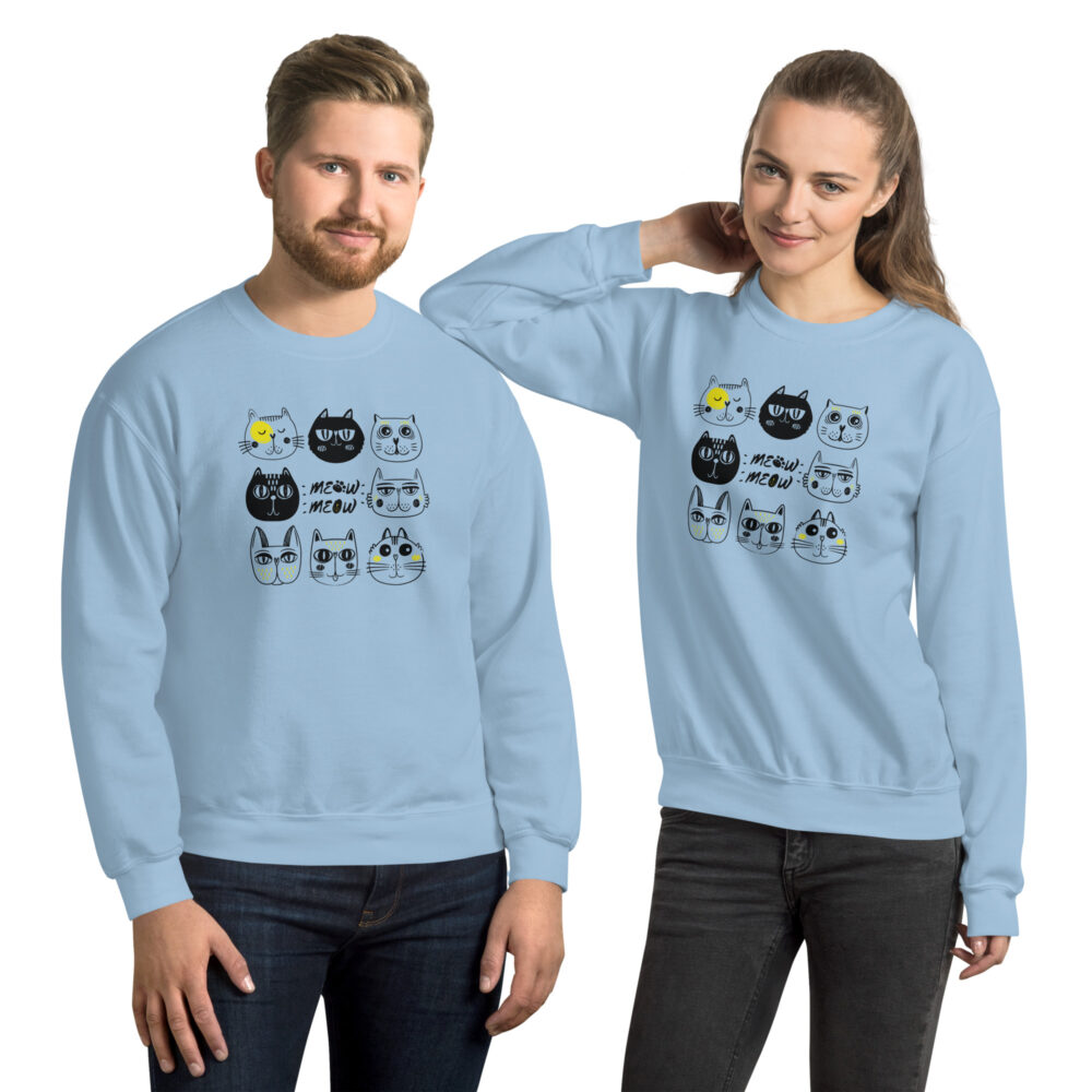 Felpa Girocollo Meow Collection - immagine 9