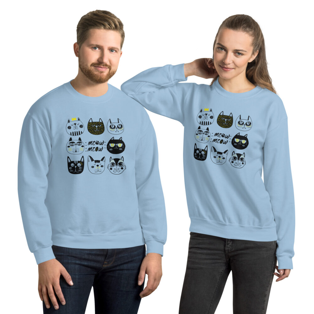 Felpa Girocollo Cat Squad - immagine 9