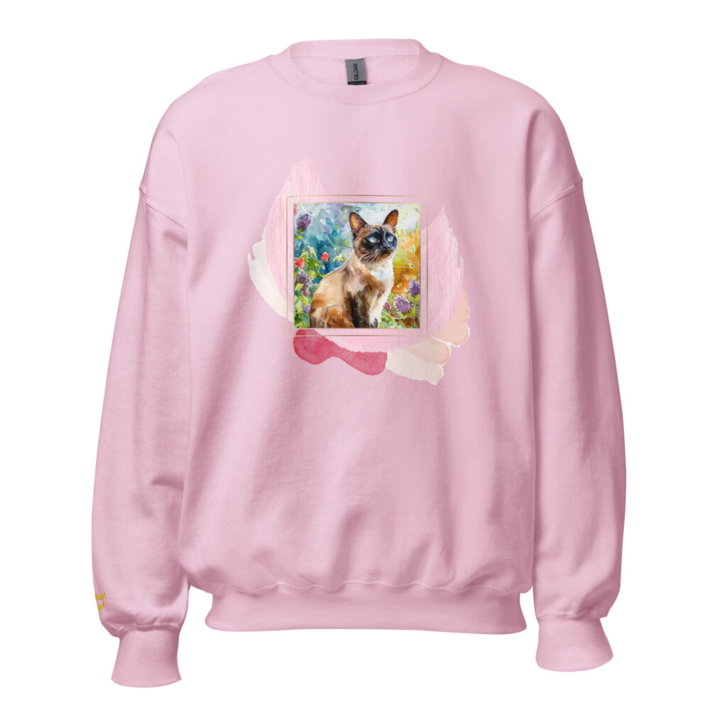 Felpa Girocollo Siamese Elegance - immagine 48