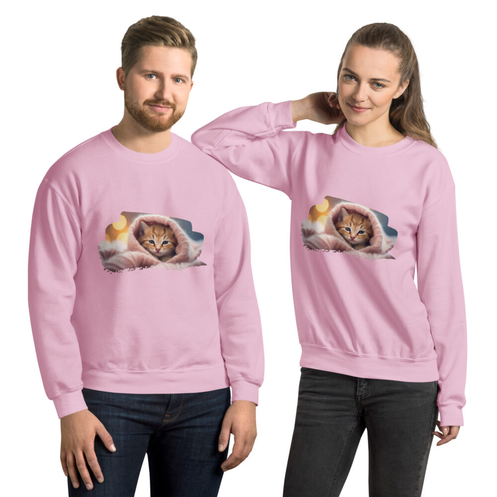 Cozy Blanket Kitten Comfort Crewneck - immagine 21
