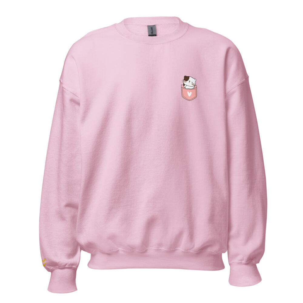 Felpa Girocollo Heart Pocket Kitty - immagine 56