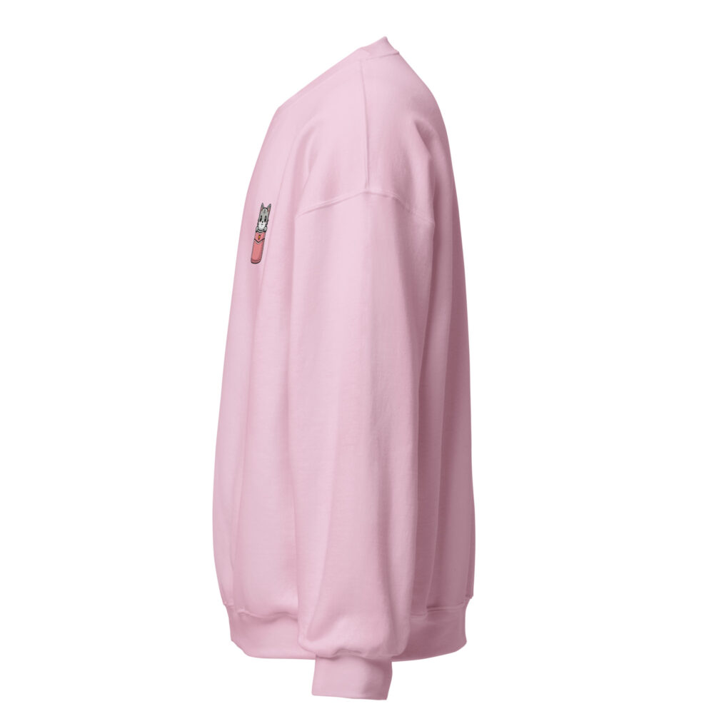 Felpa Girocollo Pink Pocket Kitty - immagine 58