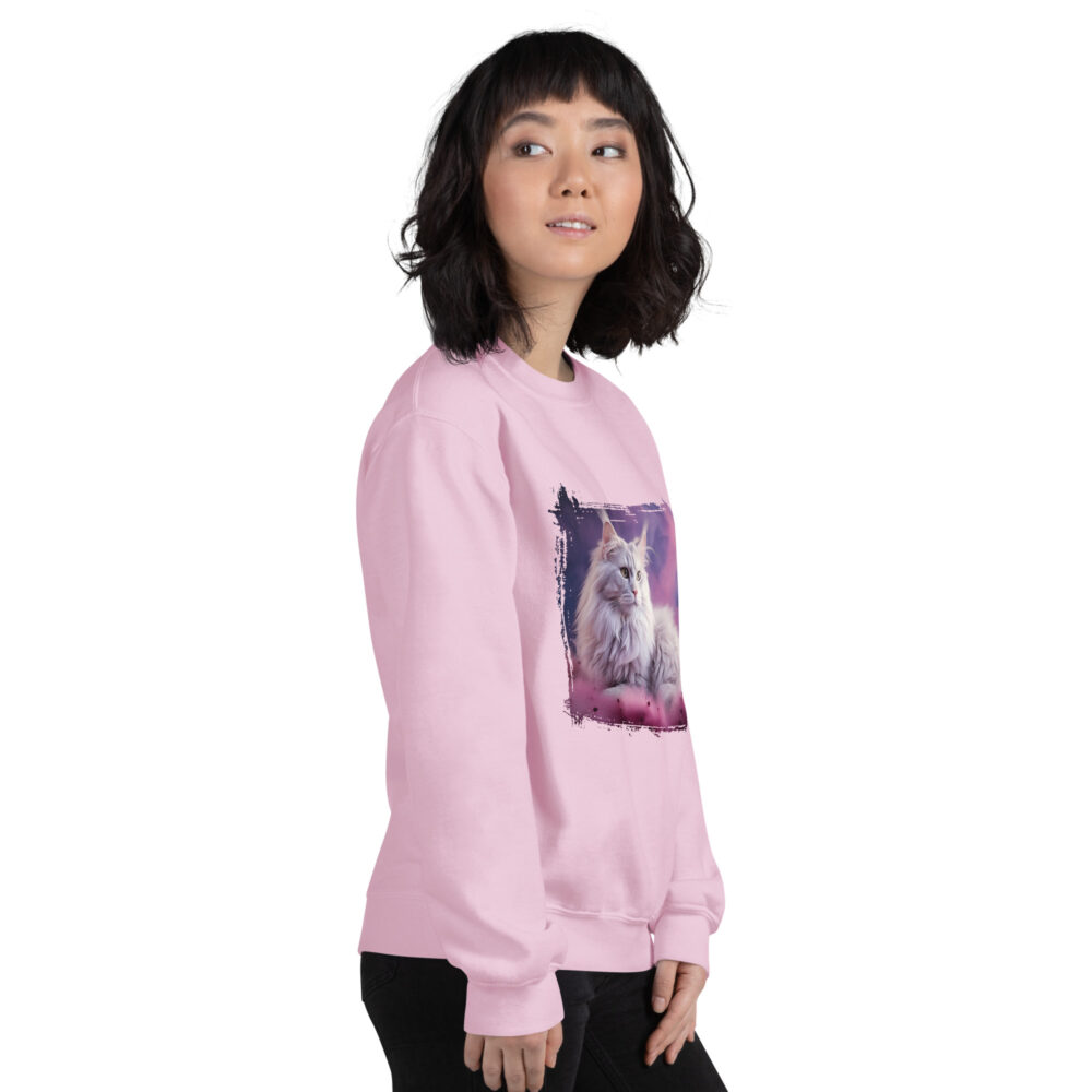 Purple Haze Cat Elegance Crewneck - immagine 20
