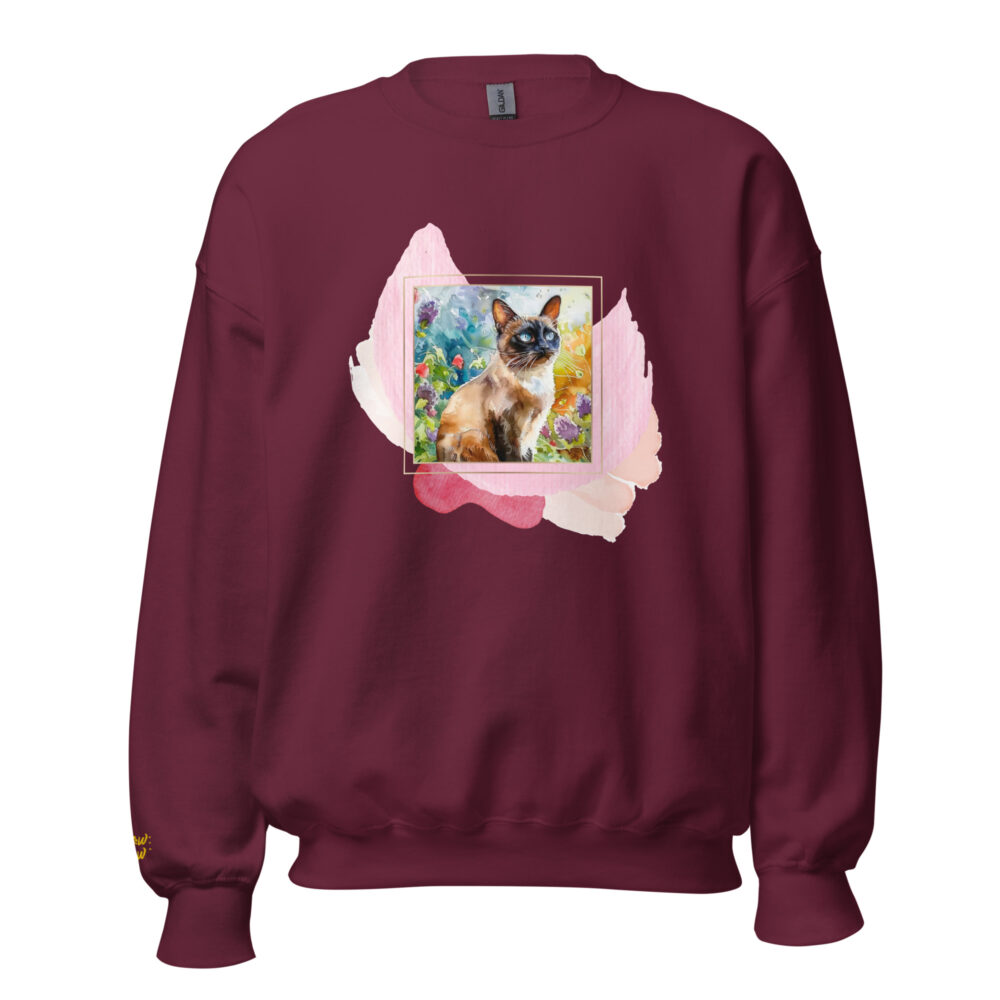 Felpa Girocollo Siamese Elegance - immagine 32