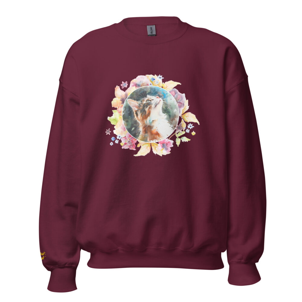 Felpa Girocollo Blossom Cat - immagine 32