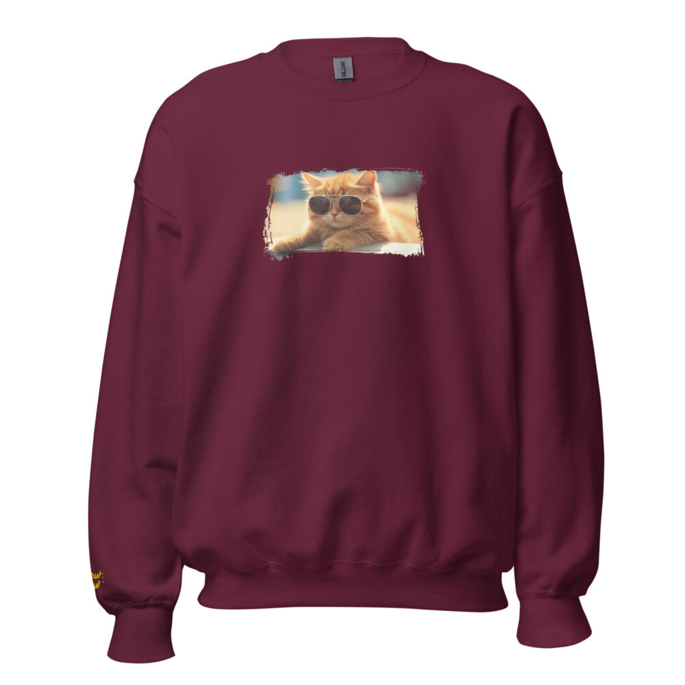 Golden Hour Aviator Cat Crewneck - immagine 32