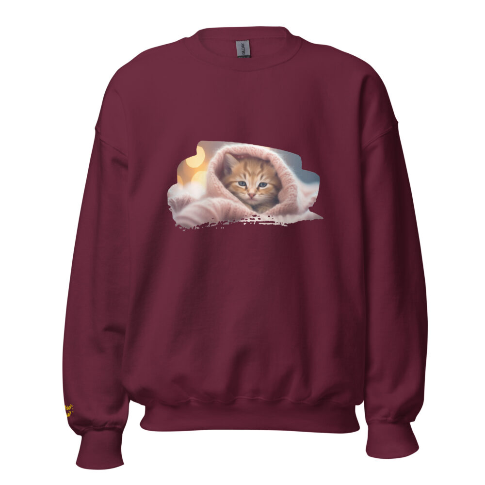 Cozy Blanket Kitten Comfort Crewneck - immagine 33