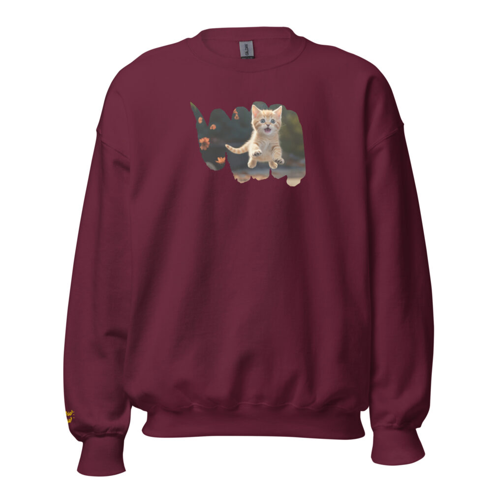 Flying Ginger Kitten Adventure Crewneck - immagine 36