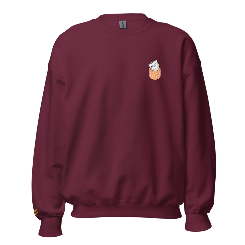 Felpa Girocollo Orange Pocket Tiger - immagine 36