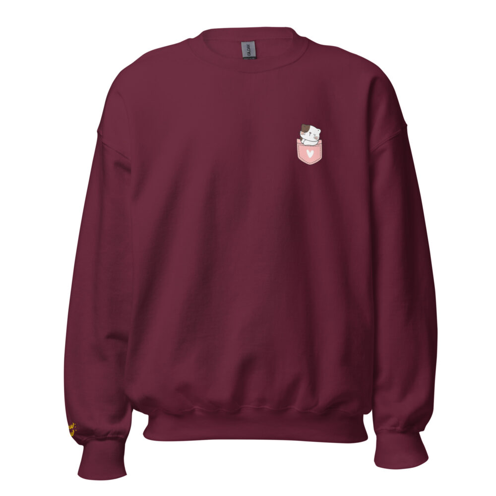 Felpa Girocollo Heart Pocket Kitty - immagine 36