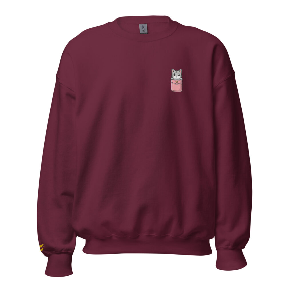 Felpa Girocollo Pink Pocket Kitty - immagine 36