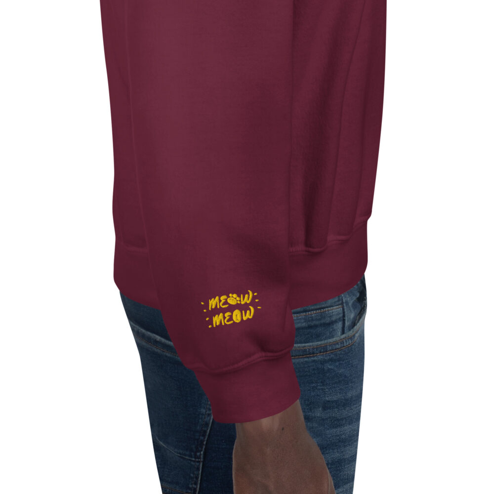 Purple Haze Cat Elegance Crewneck - immagine 10