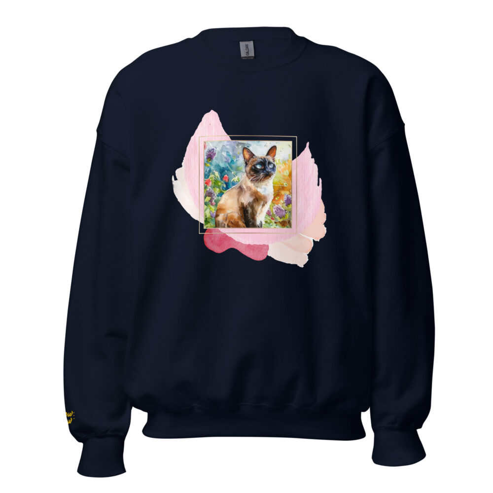 Felpa Girocollo Siamese Elegance - immagine 28
