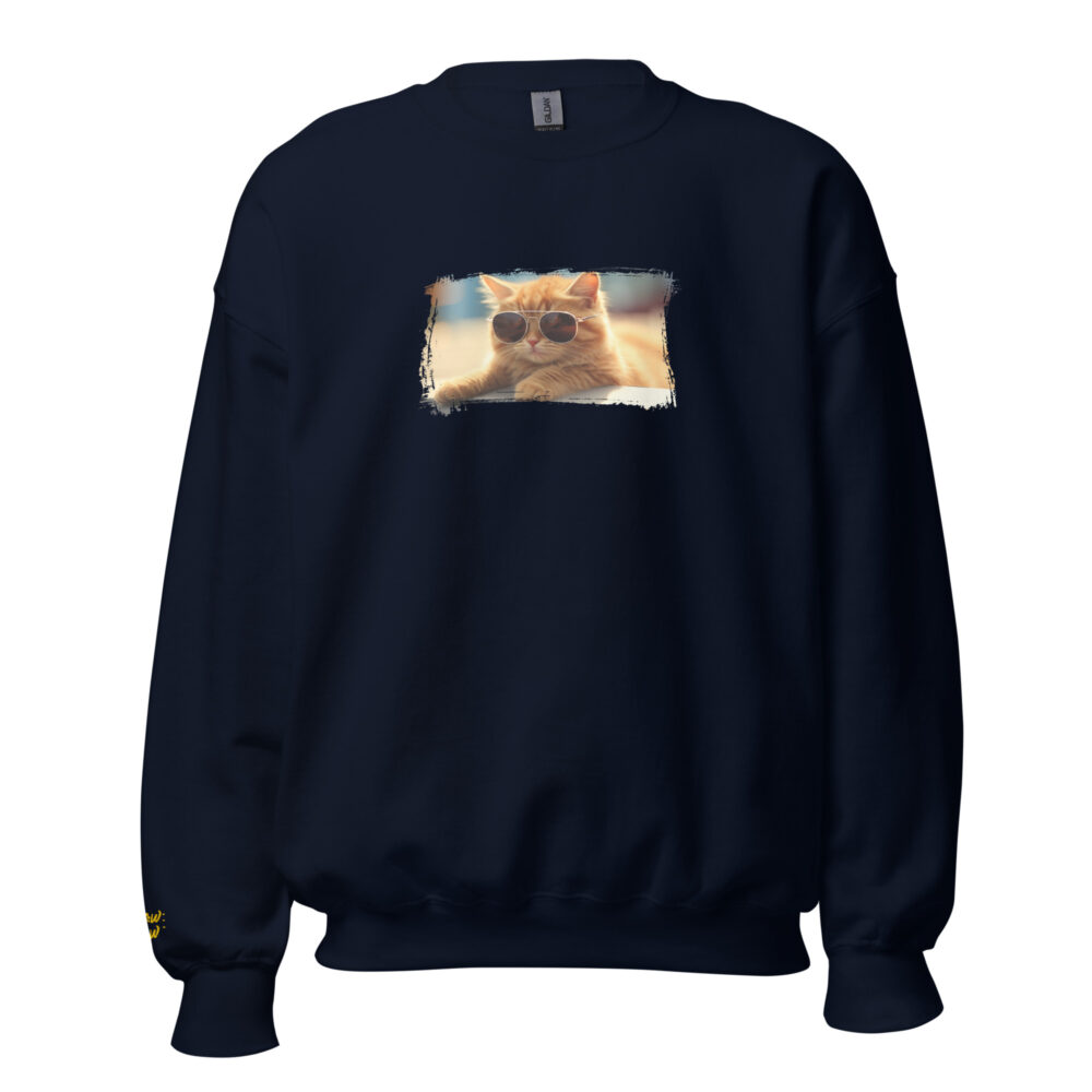 Golden Hour Aviator Cat Crewneck - immagine 28