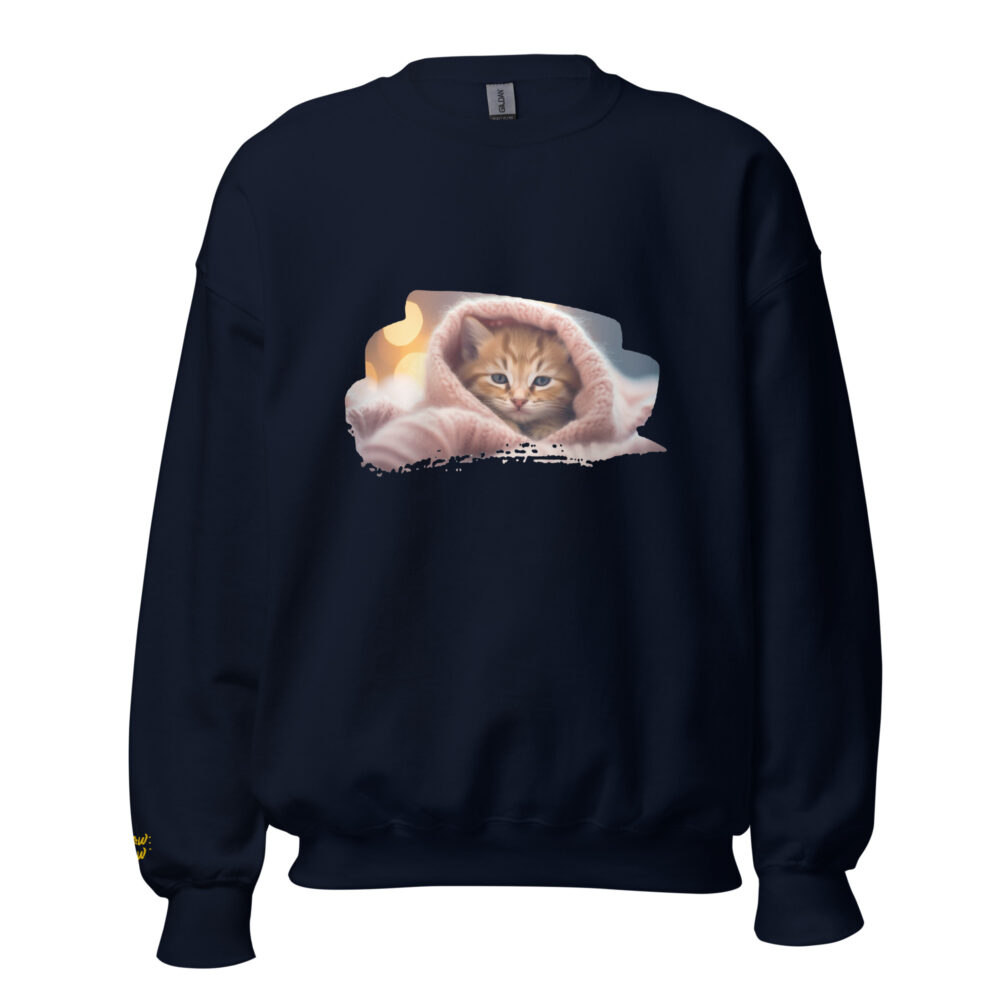 Cozy Blanket Kitten Comfort Crewneck - immagine 29