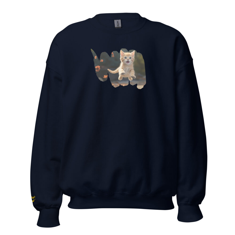 Flying Ginger Kitten Adventure Crewneck - immagine 32