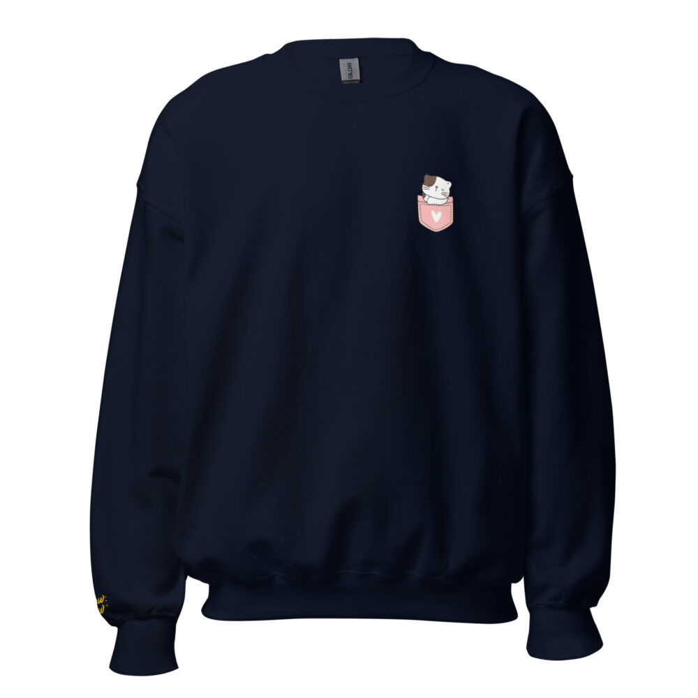 Felpa Girocollo Heart Pocket Kitty - immagine 32