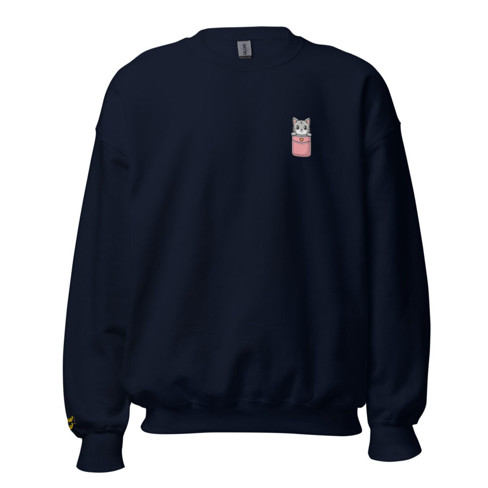 Felpa Girocollo Pink Pocket Kitty - immagine 32