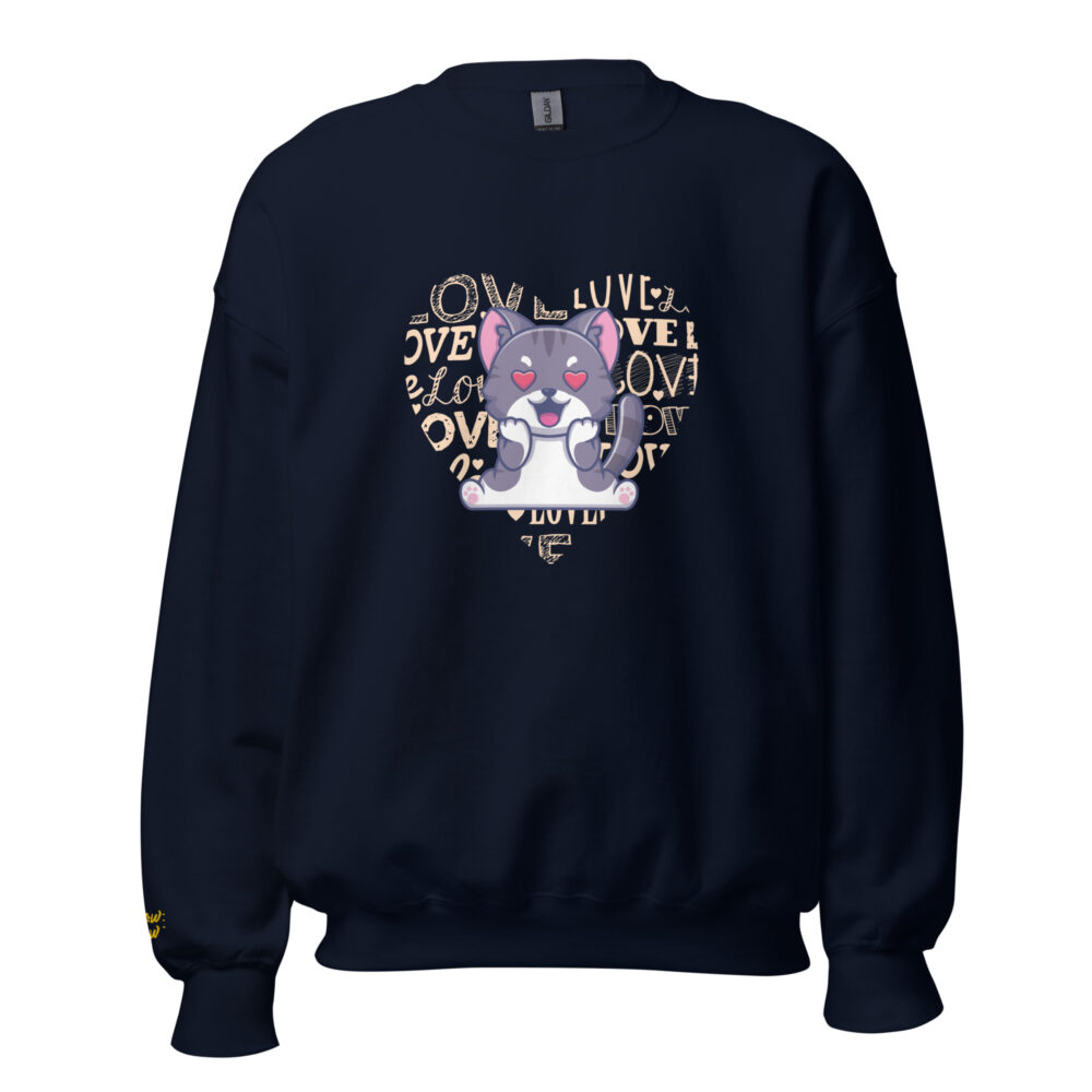 Felpa Girocollo Street Style Felino - immagine 32