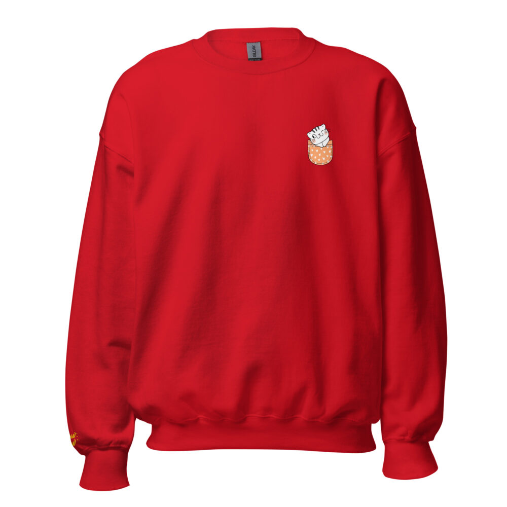 Felpa Girocollo Orange Pocket Tiger - immagine 40