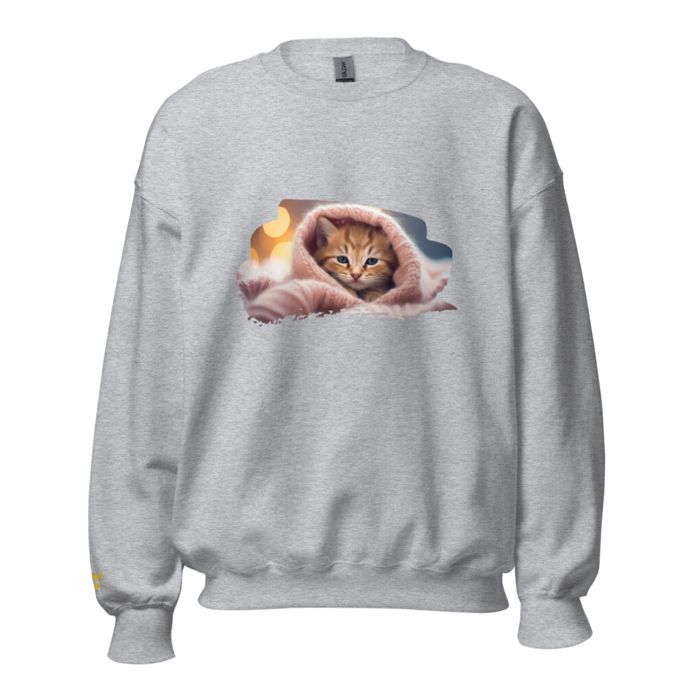 Cozy Blanket Kitten Comfort Crewneck - immagine 45