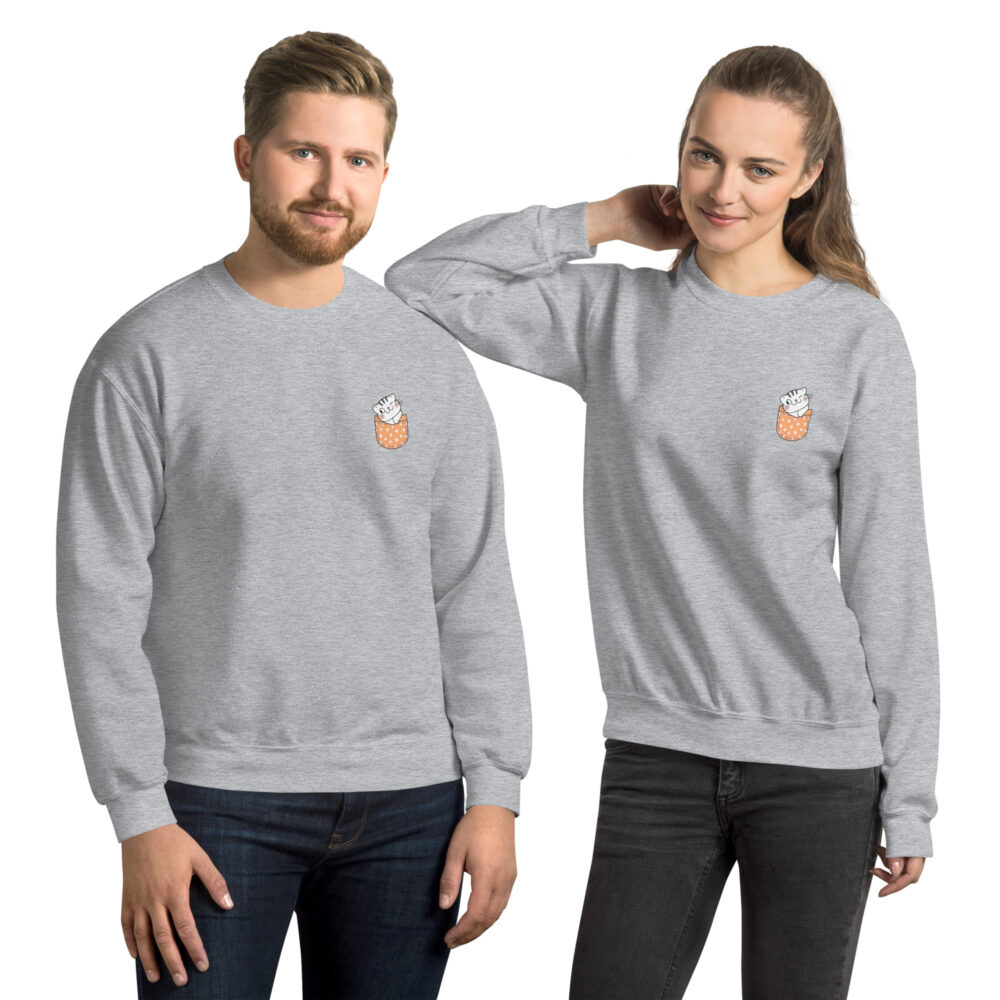 Felpa Girocollo Orange Pocket Tiger - immagine 21