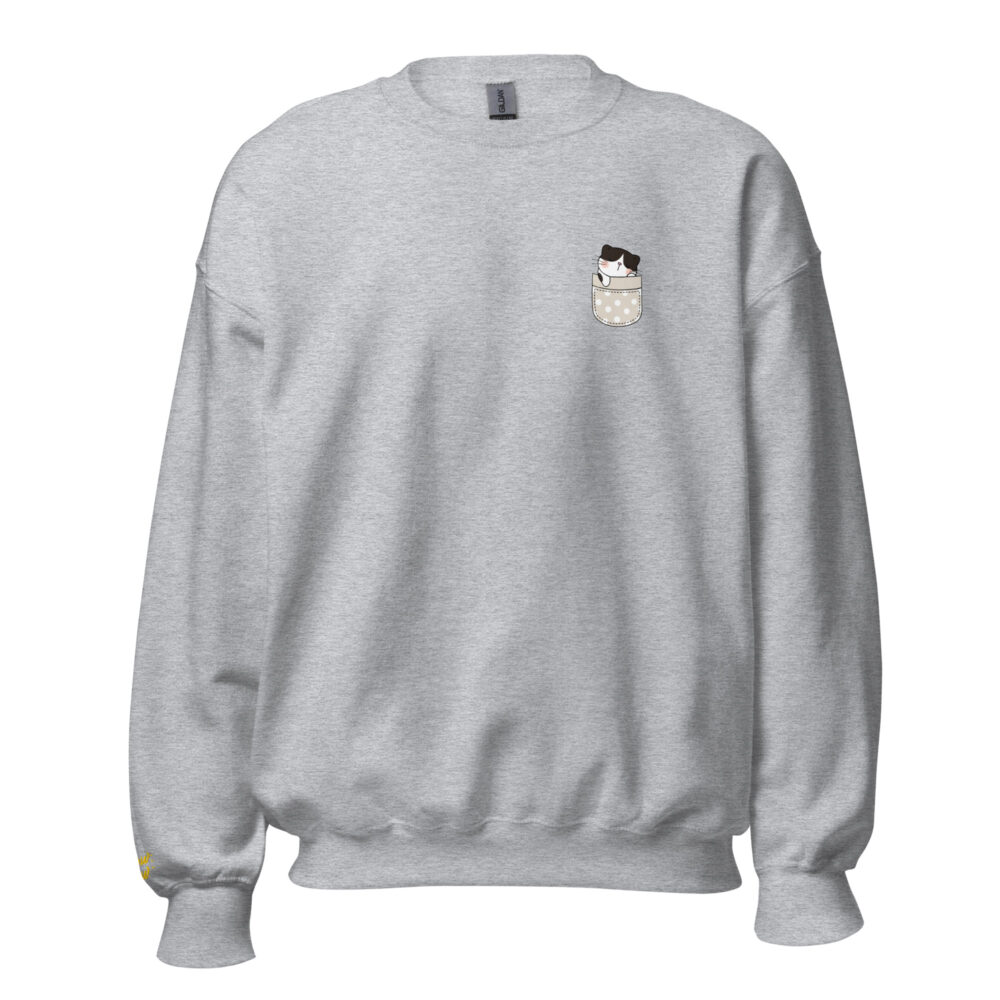 Felpa Girocollo Polka Dot Pocket - immagine 51