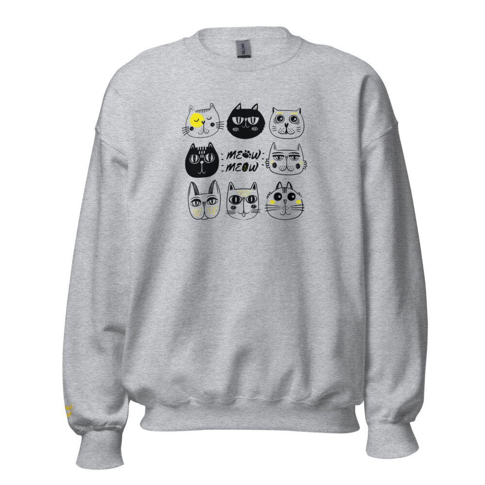 Felpa Girocollo Meow Collection - immagine 31