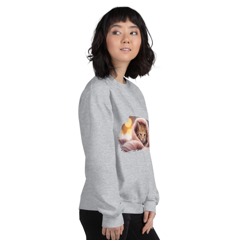 Cozy Blanket Kitten Comfort Crewneck - immagine 17