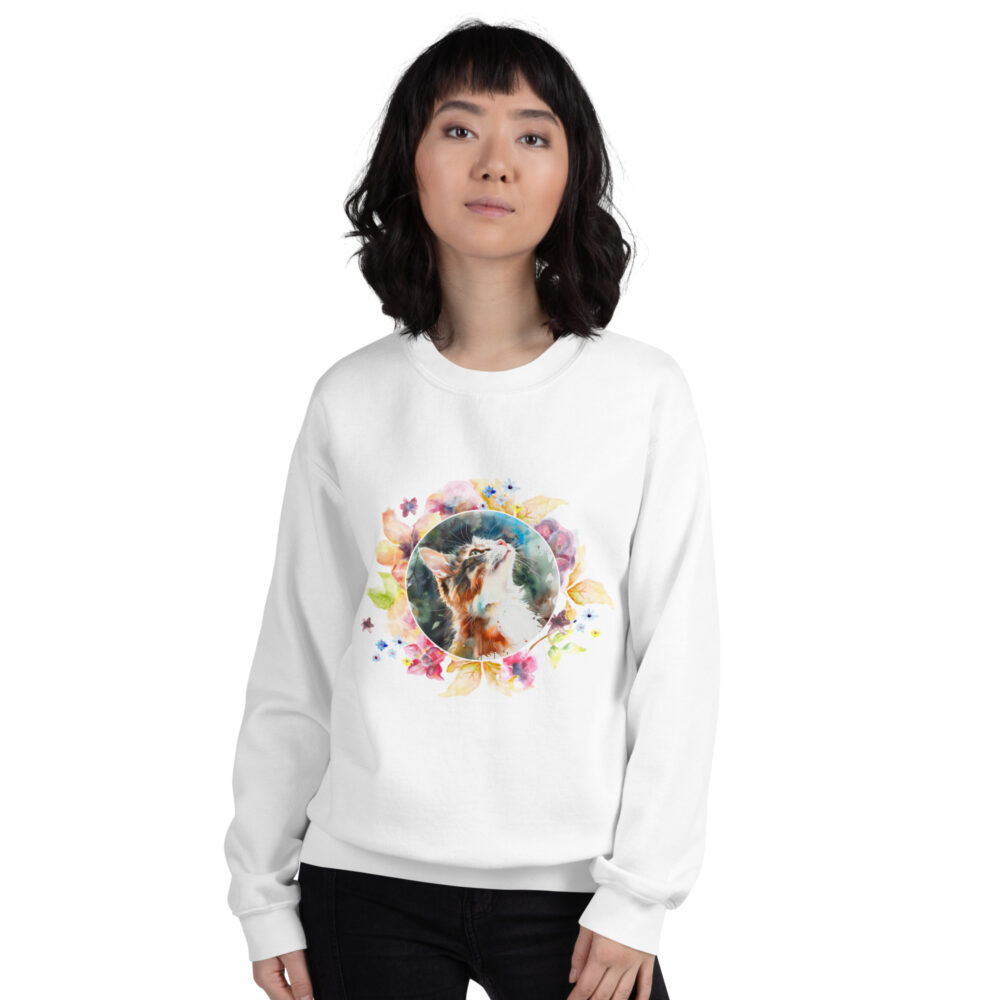 Felpa Girocollo Blossom Cat - immagine 23