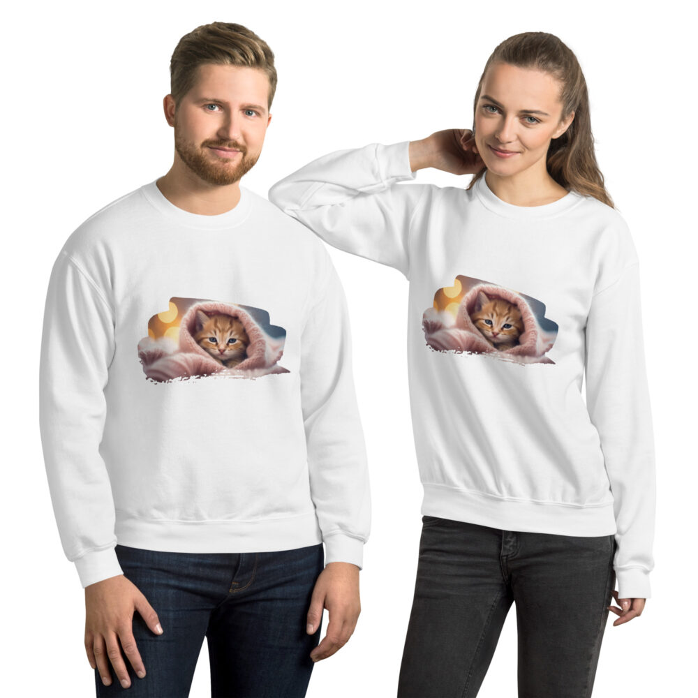 Cozy Blanket Kitten Comfort Crewneck - immagine 24