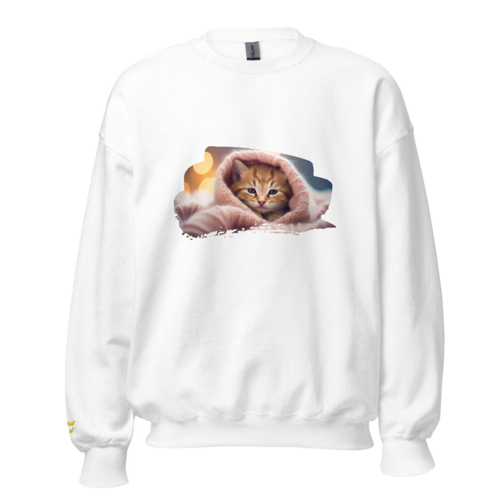 Cozy Blanket Kitten Comfort Crewneck - immagine 53
