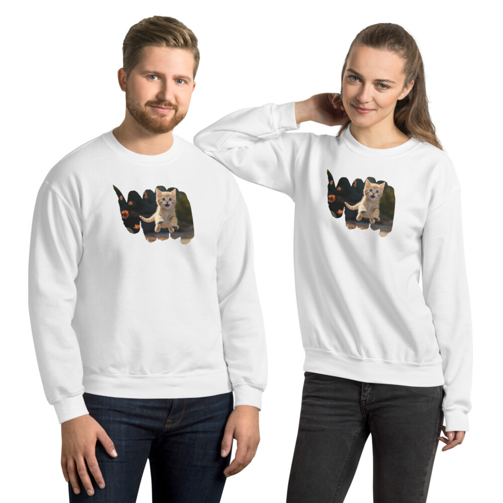 Flying Ginger Kitten Adventure Crewneck - immagine 27